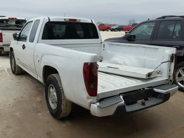 1GCCS196248148680 - 2004 CHEVROLET COLORADO WHITE photo 3