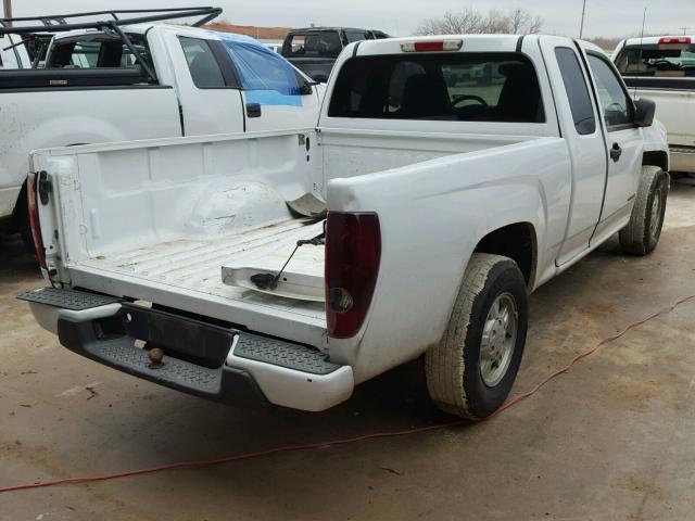 1GCCS196248148680 - 2004 CHEVROLET COLORADO WHITE photo 4