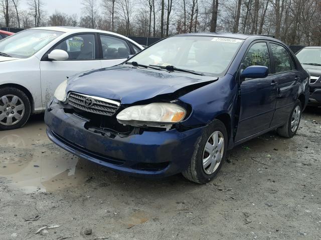 2T1BR32E46C592641 - 2006 TOYOTA COROLLA CE BLUE photo 2