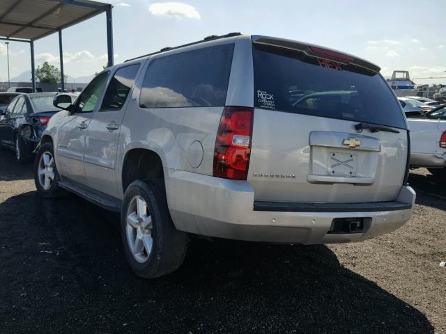 3GNFC16097G100268 - 2007 CHEVROLET SUBURBAN C SILVER photo 3