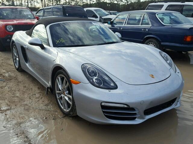 WP0CA2A82ES120582 - 2014 PORSCHE BOXSTER SILVER photo 1