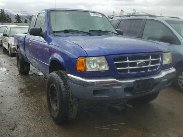 1FTYR14U13PB85344 - 2003 FORD RANGER SUP BLUE photo 1