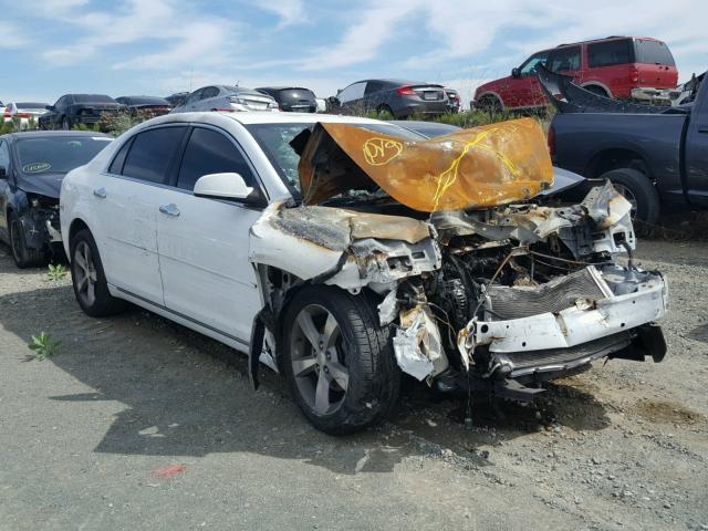 1G1ZD5E02CF310632 - 2012 CHEVROLET MALIBU 2LT WHITE photo 1