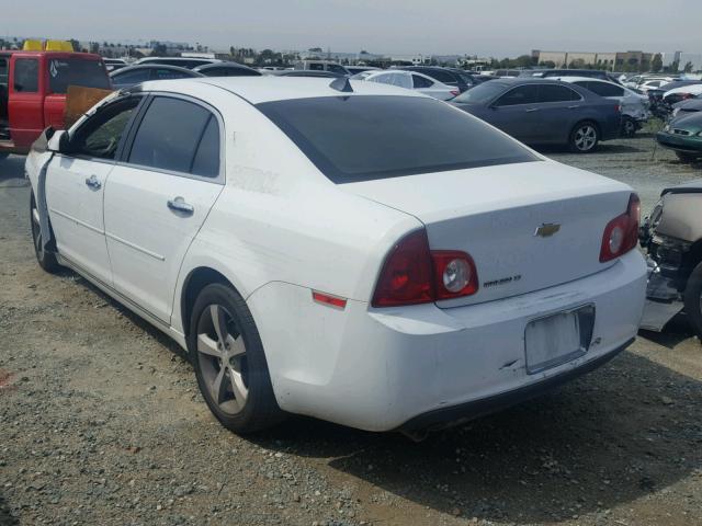 1G1ZD5E02CF310632 - 2012 CHEVROLET MALIBU 2LT WHITE photo 3