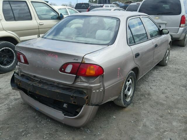 2T1BR12E1WC730091 - 1998 TOYOTA COROLLA VE BEIGE photo 4