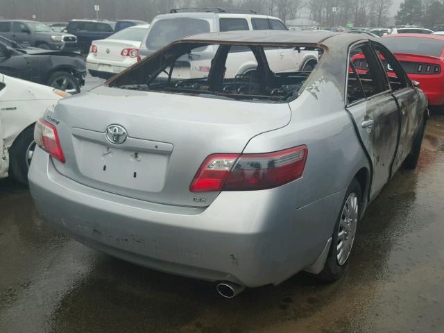 4T1BE46K87U650297 - 2007 TOYOTA CAMRY NEW BURN photo 4