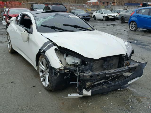 KMHHU6KHXCU067985 - 2012 HYUNDAI GENESIS CO WHITE photo 1