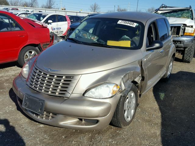 3C4FY48B04T311307 - 2004 CHRYSLER PT CRUISER GOLD photo 2