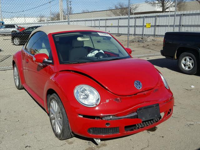 3VWRF31Y19M403861 - 2009 VOLKSWAGEN NEW BEETLE 红色 照片 1
