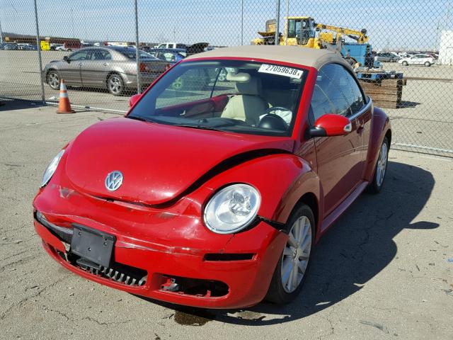 3VWRF31Y19M403861 - 2009 VOLKSWAGEN NEW BEETLE 红色 照片 2