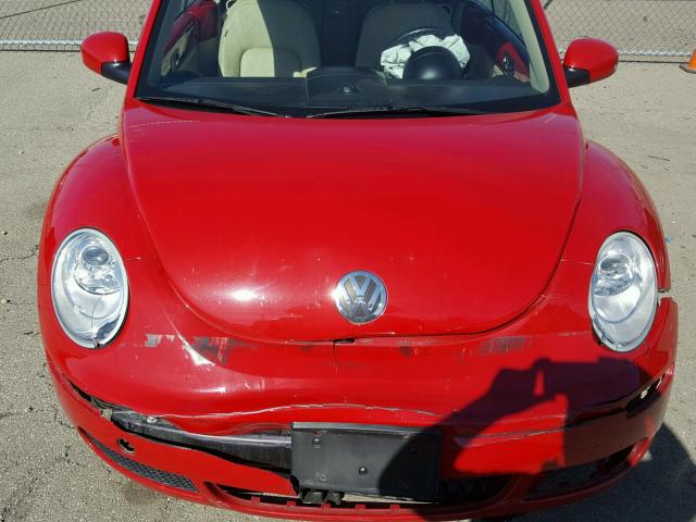 3VWRF31Y19M403861 - 2009 VOLKSWAGEN NEW BEETLE 红色 照片 7