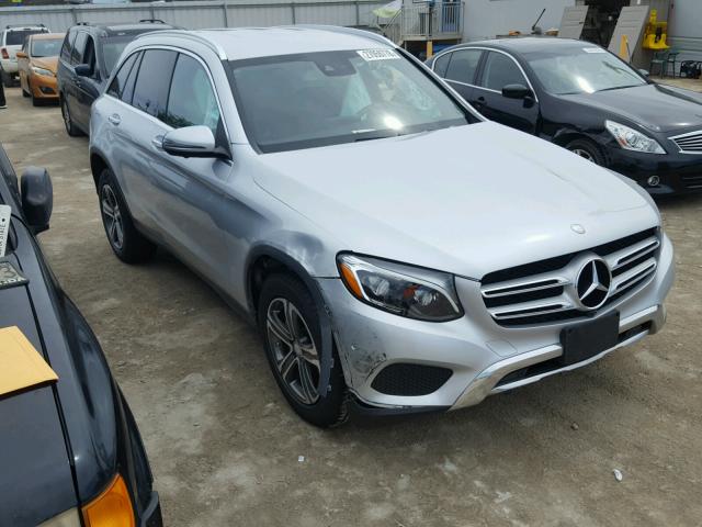 WDC0G4JB0GF041782 - 2016 MERCEDES-BENZ GLC 300 SILVER photo 1