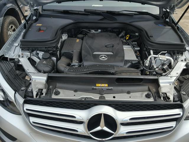 WDC0G4JB0GF041782 - 2016 MERCEDES-BENZ GLC 300 SILVER photo 7