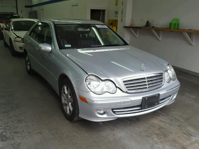 WDBRF92H87F886085 - 2007 MERCEDES-BENZ C 280 4MAT GRAY photo 1