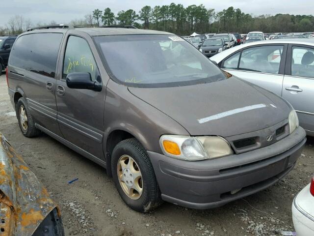 1GHDX03E7XD330865 - 1999 OLDSMOBILE SILHOUETTE BROWN photo 1