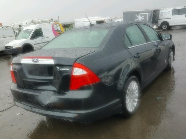 3FADP0L33AR137119 - 2010 FORD FUSION HYB GRAY photo 4