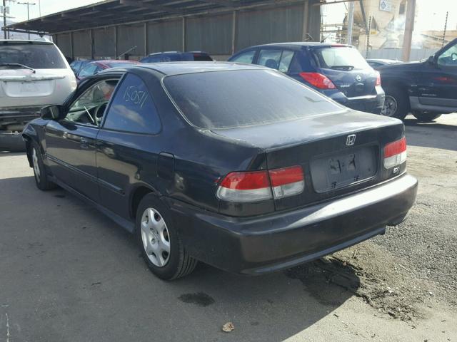 1HGEJ8245YL088640 - 2000 HONDA CIVIC EX შავი ფოტო 3