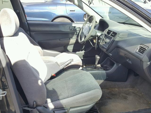 1HGEJ8245YL088640 - 2000 HONDA CIVIC EX შავი ფოტო 5