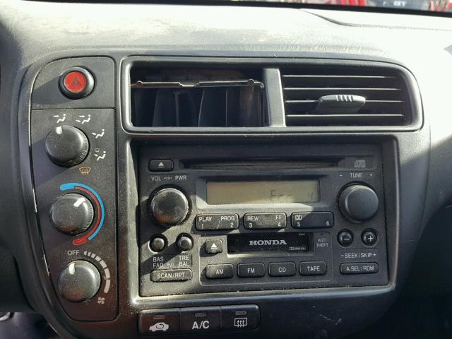 1HGEJ8245YL088640 - 2000 HONDA CIVIC EX შავი ფოტო 9