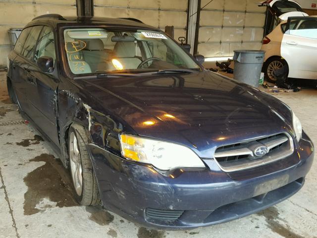 4S3BP616276328912 - 2007 SUBARU LEGACY 2.5 BLUE photo 1