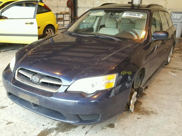 4S3BP616276328912 - 2007 SUBARU LEGACY 2.5 BLUE photo 2