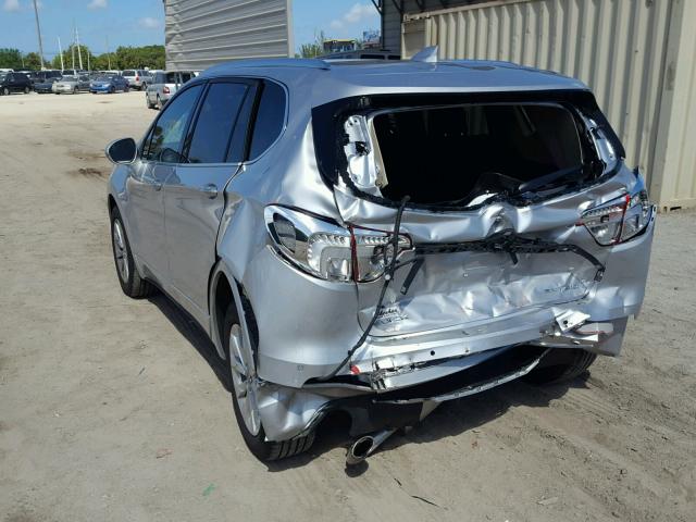 LRBFXBSA2HD039988 - 2017 BUICK ENVISION E SILVER photo 3