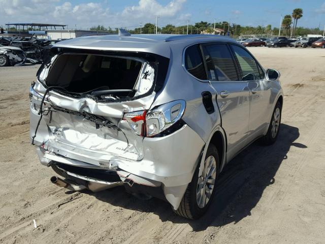 LRBFXBSA2HD039988 - 2017 BUICK ENVISION E SILVER photo 4