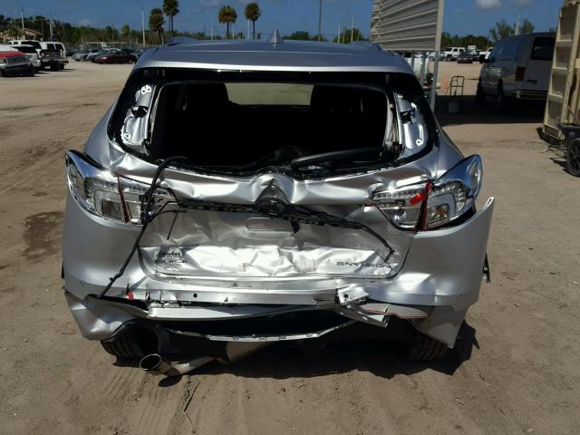 LRBFXBSA2HD039988 - 2017 BUICK ENVISION E SILVER photo 9