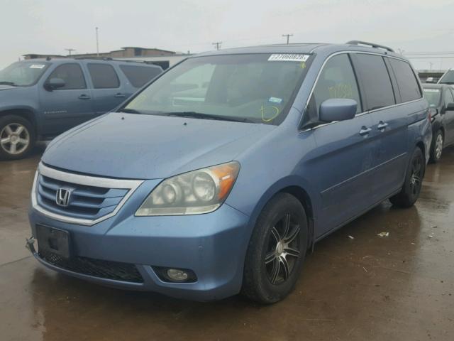 5FNRL38848B047555 - 2008 HONDA ODYSSEY TO BLUE photo 2