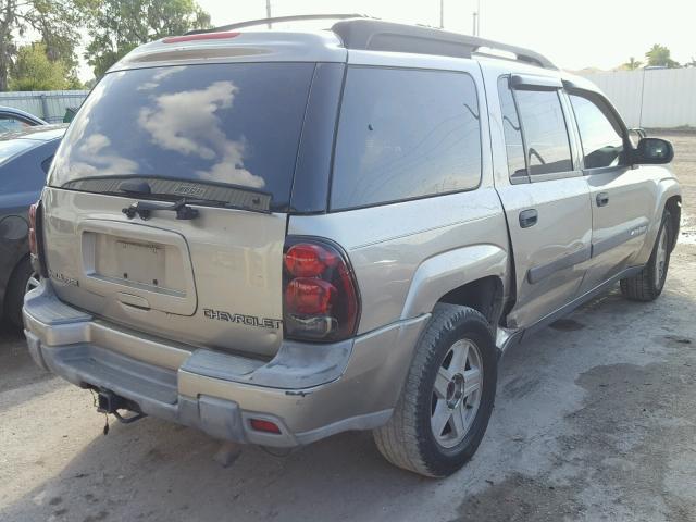 1GNES16S936224889 - 2003 CHEVROLET TRAILBLAZE GRAY photo 4