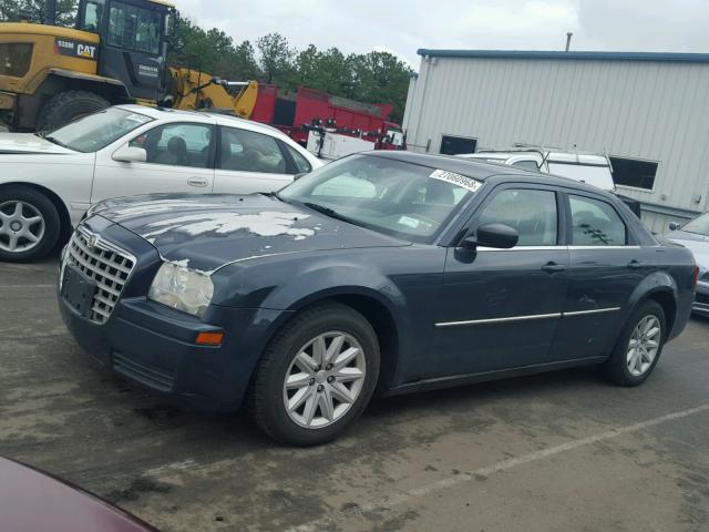 2C3KA43R28H122264 - 2008 CHRYSLER 300 LX BLUE photo 2