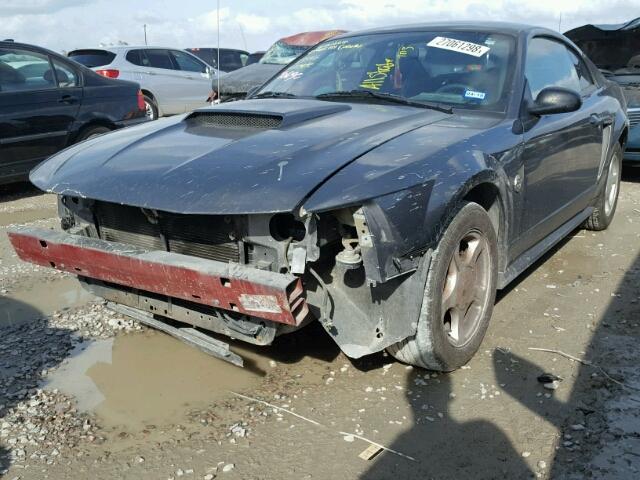 1FAFP40644F136514 - 2004 FORD MUSTANG CHARCOAL photo 2