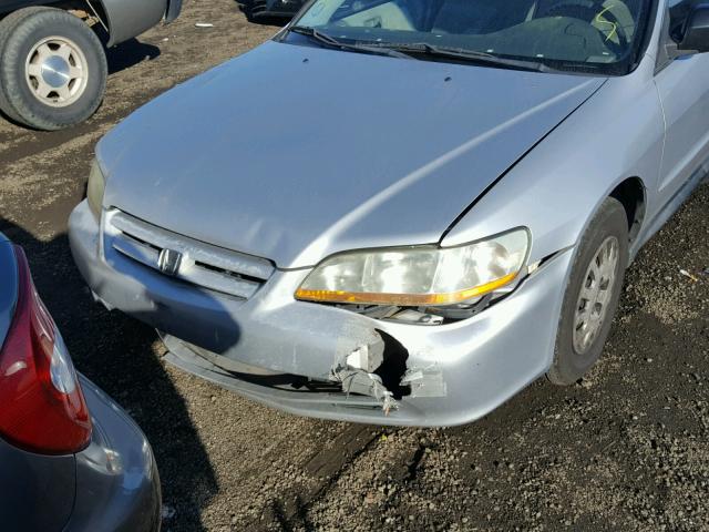 1HGCF86602A151246 - 2002 HONDA ACCORD VAL SILVER photo 7