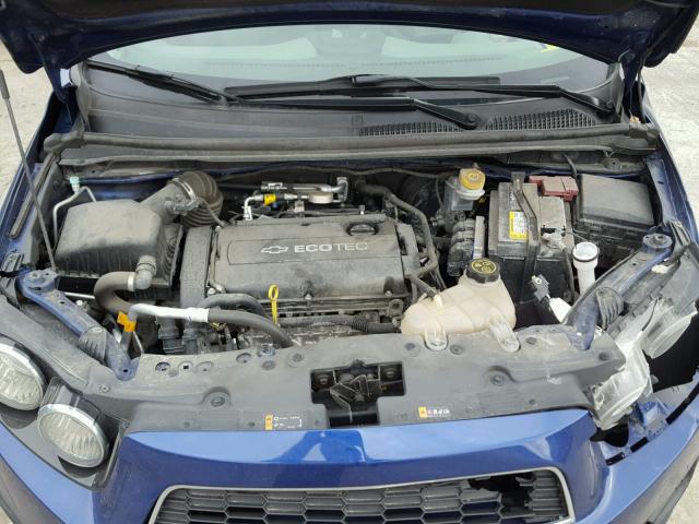1G1JB5SG7D4255564 - 2013 CHEVROLET SONIC LS 蓝色 照片 7