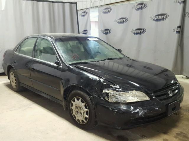 JHMCG56462C030474 - 2002 HONDA ACCORD LX BLACK photo 1