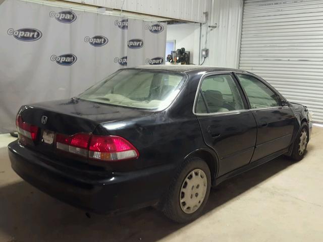 JHMCG56462C030474 - 2002 HONDA ACCORD LX BLACK photo 4