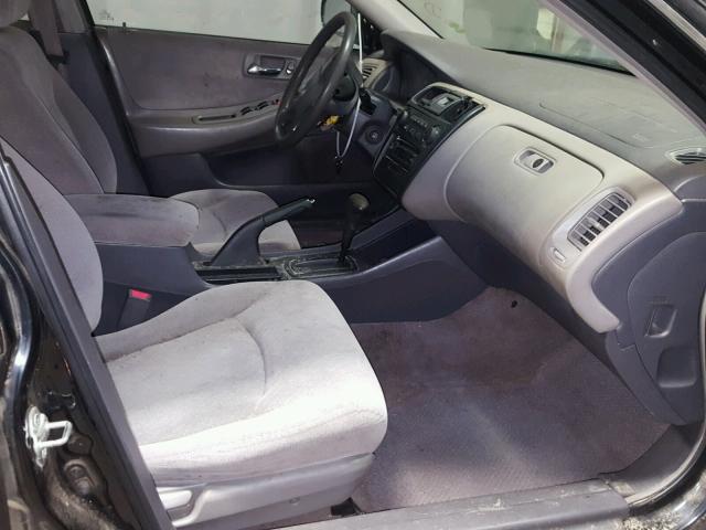 JHMCG56462C030474 - 2002 HONDA ACCORD LX BLACK photo 5