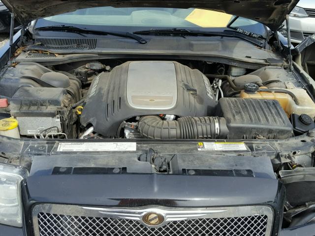 2C3KA63H46H519121 - 2006 CHRYSLER 300C BLACK photo 7