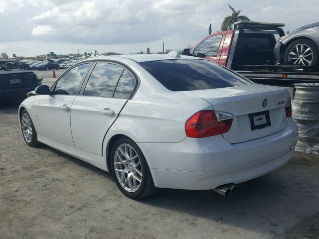 WBAVB13556PT17265 - 2006 BMW 325 I WHITE photo 3