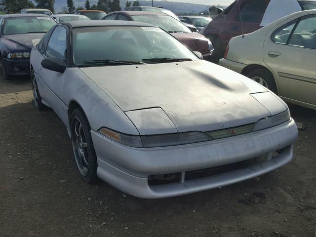 4A3CS54U8ME000321 - 1991 MITSUBISHI ECLIPSE GS SILVER photo 1