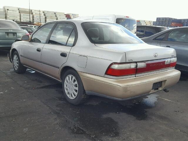 1NXBB02E6VZ597565 - 1997 TOYOTA COROLLA DX SILVER photo 3