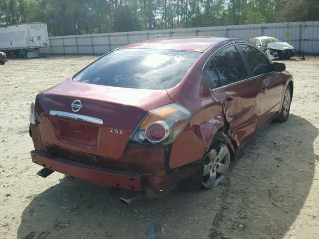 1N4AL21E58C149005 - 2008 NISSAN ALTIMA 2.5 MAROON photo 4