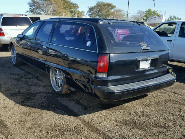 1G1BL837XPW155730 - 1993 CHEVROLET CAPRICE CL BLACK photo 3