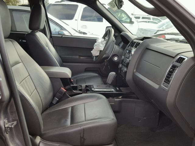 1FMCU04G49KA21536 - 2009 FORD ESCAPE LIM GRAY photo 5