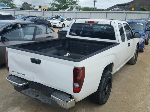 1GCCS198368206204 - 2006 CHEVROLET COLORADO WHITE photo 4