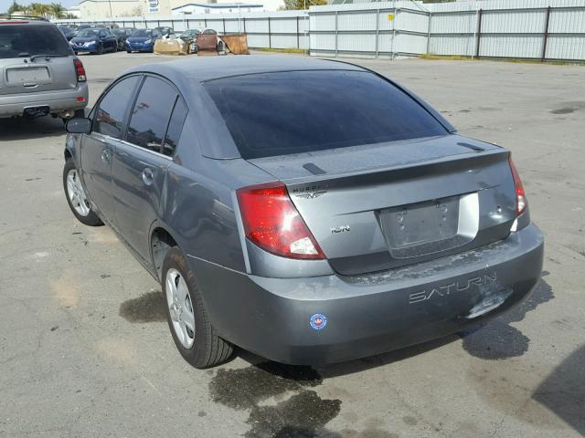 1G8AJ55F46Z157718 - 2006 SATURN ION GRAY photo 3