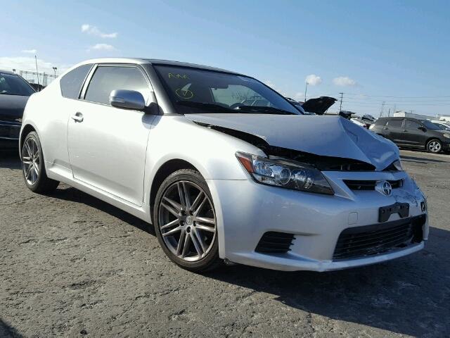 JTKJF5C7XD3060017 - 2013 TOYOTA SCION TC SILVER photo 1