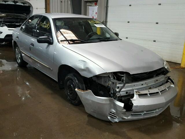 1G1JF52F837209685 - 2003 CHEVROLET CAVALIER L SILVER photo 1