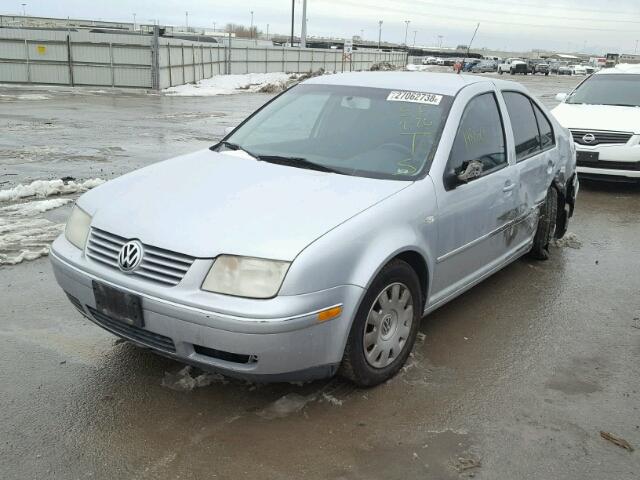 3VWRK69M55M021745 - 2005 VOLKSWAGEN JETTA GL SILVER photo 2