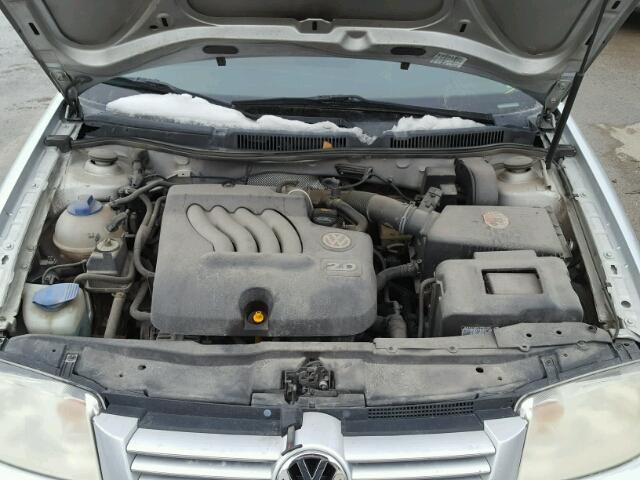 3VWRK69M55M021745 - 2005 VOLKSWAGEN JETTA GL SILVER photo 7